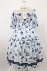 画像2: Victorian maiden / ALICE Classic レーシードールドレス Free サックス H-25-10-07-1022-CL-OP-NS-ZH (2)