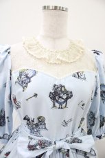 画像4: Victorian maiden / ALICE Classic レーシードールドレス Free サックス H-25-10-07-1022-CL-OP-NS-ZH (4)
