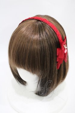 画像1: m petit by misako / サンリオキャラクターズコラボ キティカチューシャ  レッド H-25-10-07-1004-LO-AC-NS-ZH