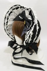 BABY,THE STARS SHINE BRIGHT / Romantic Roseハーフボンネット(バーバリー)  ブラック H-25-10-07-013-BA-AC-NS-ZH