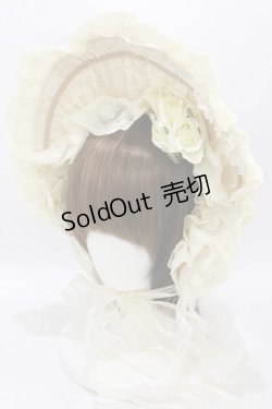 画像1: BABY,THE STARS SHINE BRIGHT / Lady Victoria's Afternoonボンネット  生成り H-25-10-07-014-BA-AC-NS-ZH