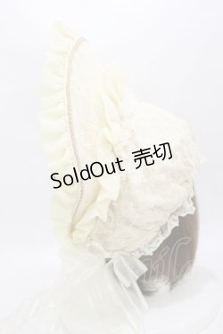 画像2: BABY,THE STARS SHINE BRIGHT / Lady Victoria's Afternoonボンネット  生成り H-25-10-07-014-BA-AC-NS-ZH