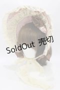 ALICE and the PIRATES / Poison de lamour 柄ボンネット  ローズ（ピンク） H-25-10-07-017-PA-AC-NS-ZH