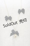 m petit by misako / ビジューリボンネックレス  ブラック H-25-10-07-003-LO-AC-NS-ZH