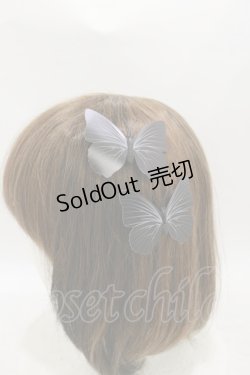 画像4: STAR FANTASY（海外ロリータブランド） / Butterfly Effectジャンパースカート 90 ブルー H-25-10-07-030-EL-OP-NS-ZH