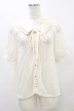 画像1: LIZ LISA / ドビードットブラウス Free オフ H-25-10-07-036-LO-BL-NS-ZH