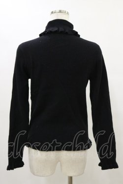 画像2: m petit by misako / サンリオキャラクターズコラボ クロミ ニットプルオーバー M ブラック H-25-10-07-042-LO-TO-NS-ZH
