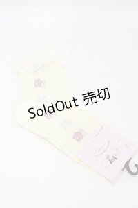 m petit by misako / サンリオキャラクターズコラボ マロンクリーム ソックス  生成り H-25-10-07-005-LO-ZA-NS-ZH