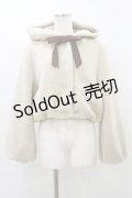 Fi.n.t / リボン付きボアショートコート Free IVORY H-25-10-07-046-CA-JA-NS-ZH