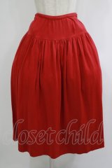 PINK HOUSE / ロングスカート Free レッド H-25-10-08-026-LO-SK-NS-ZH