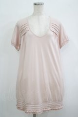 PINK HOUSE / フリルチュニック Free ピンク H-25-10-08-032-LO-TO-NS-ZH