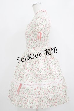 画像2: Angelic Pretty / いちご柄ワンピース Free オフ H-25-10-08-004-AP-OP-NS-ZH