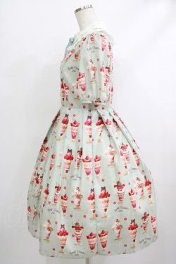 画像2: Emily Temple cute / BerryCherry Parfaitワンピース M ミント H-25-10-08-1004-ET-OP-KB-ZH