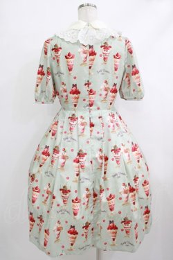 画像3: Emily Temple cute / BerryCherry Parfaitワンピース M ミント H-25-10-08-1004-ET-OP-KB-ZH