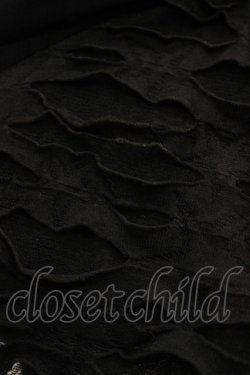 画像4: Ozz Croce / ダメージカットイレギュラースカート  黒 H-25-10-08-1035-OO-SK-KB-ZH