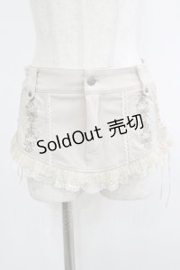 Ozz Croce / 薔薇刺繍オーバーカマーベルト  ベージュ H-25-10-08-1037-OO-ZA-KB-ZH