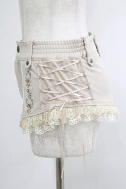 画像2: Ozz Croce / 薔薇刺繍オーバーカマーベルト  ベージュ H-25-10-08-1037-OO-ZA-KB-ZH