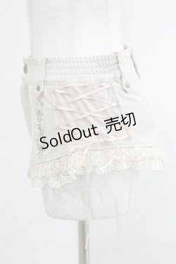 画像2: Ozz Croce / 薔薇刺繍オーバーカマーベルト  ベージュ H-25-10-08-1037-OO-ZA-KB-ZH