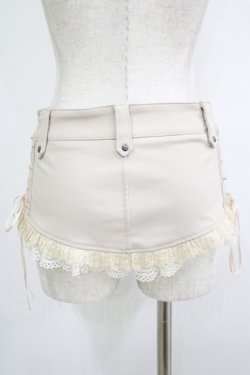 画像3: Ozz Croce / 薔薇刺繍オーバーカマーベルト  ベージュ H-25-10-08-1037-OO-ZA-KB-ZH