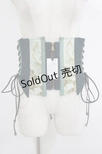 Qutie Frash / レースアップコルセット  緑 H-25-10-08-1038-QU-ZA-KB-ZH