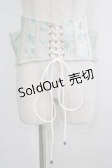Qutie Frash / 花魁帯コルセット  サックス H-25-10-08-1040-QU-TO-KB-ZH
