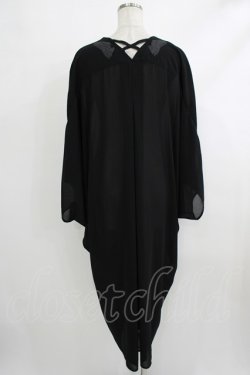 画像3: Rozen Kavalier / 羽根刺繍シアーカーディガン  黒 H-25-10-08-1047-OO-TO-KB-ZH