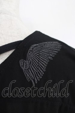 画像4: Rozen Kavalier / 羽根刺繍シアーカーディガン  黒 H-25-10-08-1047-OO-TO-KB-ZH