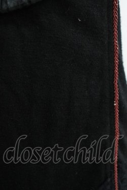 画像5: Ozz oneste / 刺繍ニットソー  黒×赤 H-25-10-08-1058-OO-TO-KB-ZH