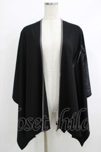 Qutie Frash / ケープストール  黒 H-25-10-08-1063-QU-ZA-KB-ZH