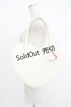 画像1: MILK / ハートバッグ  アイボリー H-25-10-08-1068-ML-BG-KB-ZH