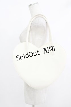 画像2: MILK / ハートバッグ  アイボリー H-25-10-08-1068-ML-BG-KB-ZH