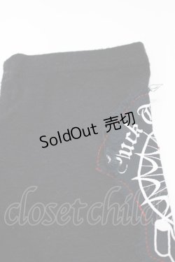 画像3: ALGONQUINS / フィンガーレスグローブ  黒×赤 H-25-10-08-1075-AL-ZA-KB-ZH