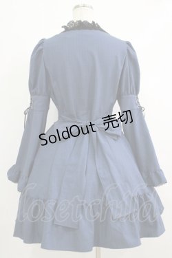 画像3: MIHO MATSUDA / ワンピース・オズリー M ブルー H-25-10-08-1001-GO-OP-KB-ZH