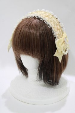 画像1: Triple fortune / クリップ留めヘッドドレス  ゴールド系 H-25-10-08-1078-EL-AC-KB-ZH