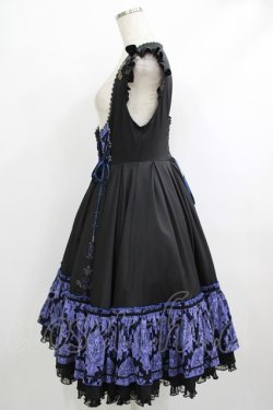 画像2: Ozz oneste / Midnight Masqueradeワンピース  ブラック×ネイビー H-25-10-08-1002-OO-OP-KB-ZH