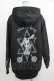 画像3: NieR Clothing / 中綿ブルゾンパーカー  黒 H-25-10-08-1013-PU-JA-KB-ZH (3)