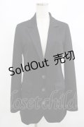 Rozen Kavalier / クラウンボタンロングジャケット  黒 H-25-10-08-1014-OO-JA-KB-ZH