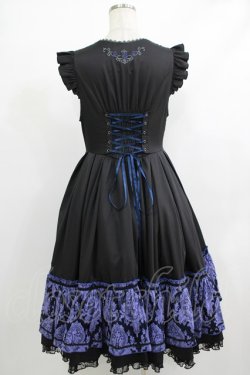 画像3: Ozz oneste / Midnight Masqueradeワンピース  ブラック×ネイビー H-25-10-08-1002-OO-OP-KB-ZH