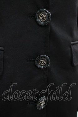 画像5: Rozen Kavalier / クラウンボタンロングジャケット  黒 H-25-10-08-1014-OO-JA-KB-ZH