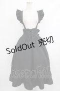 MIHO MATSUDA / ジャンパードレス・ルモス  ブラック H-25-10-08-1003-GO-SK-KB-ZH