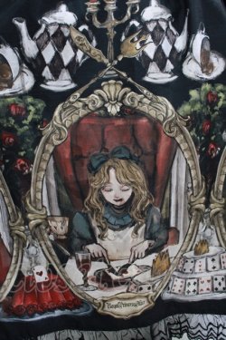 画像4: Royal Princess Alice / Dark Alice Tea Party・まくらくらまコラボジャンパースカート Free ブラック H-25-10-08-005-LO-OP-NS-ZH