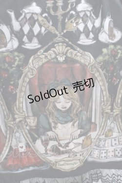 画像4: Royal Princess Alice / Dark Alice Tea Party・まくらくらまコラボジャンパースカート Free ブラック H-25-10-08-005-LO-OP-NS-ZH