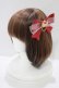 画像1: axes femme POETIQUE / ガトー・フレーズマルチリボン  レッド H-25-10-08-067-AX-AC-NS-ZH (1)