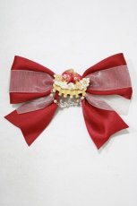 画像2: axes femme POETIQUE / ガトー・フレーズマルチリボン  レッド H-25-10-08-067-AX-AC-NS-ZH (2)