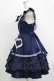 画像2: Angelic Pretty / Cute Heartジャンパースカート Free ネイビー H-25-10-08-006-AP-OP-NS-ZH (2)