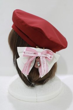 画像2: Amavel / セミオーダーベレー  レッド H-25-10-08-072-CA-AC-NS-ZH