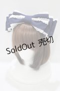 Angelic Pretty / Prettyくるりんカチューシャ  ネイビー H-25-10-08-078-AP-AC-NS-ZH
