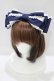 画像1: Angelic Pretty / Prettyくるりんカチューシャ  ネイビー H-25-10-08-078-AP-AC-NS-ZH (1)