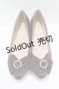 an another angelus / バックルリボンパンプス M/23.5cm Bordeaux H-25-10-08-080-CA-SH-NS-ZH