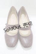 an another angelus / 釦使いダブルストラップパンプス M/23.5cm Bordeaux H-25-10-08-082-CA-SH-NS-ZH